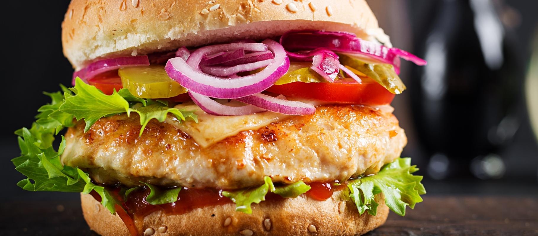 Qtr Pounder Chicken Fillet Burger