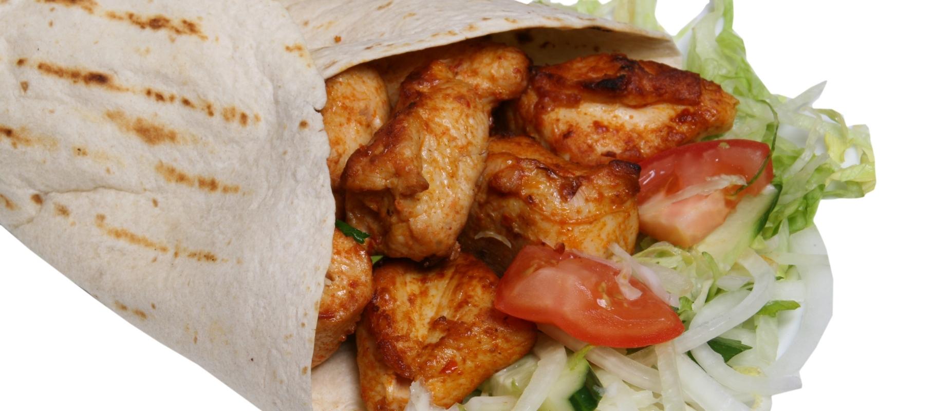 Chicken Shish Wrap