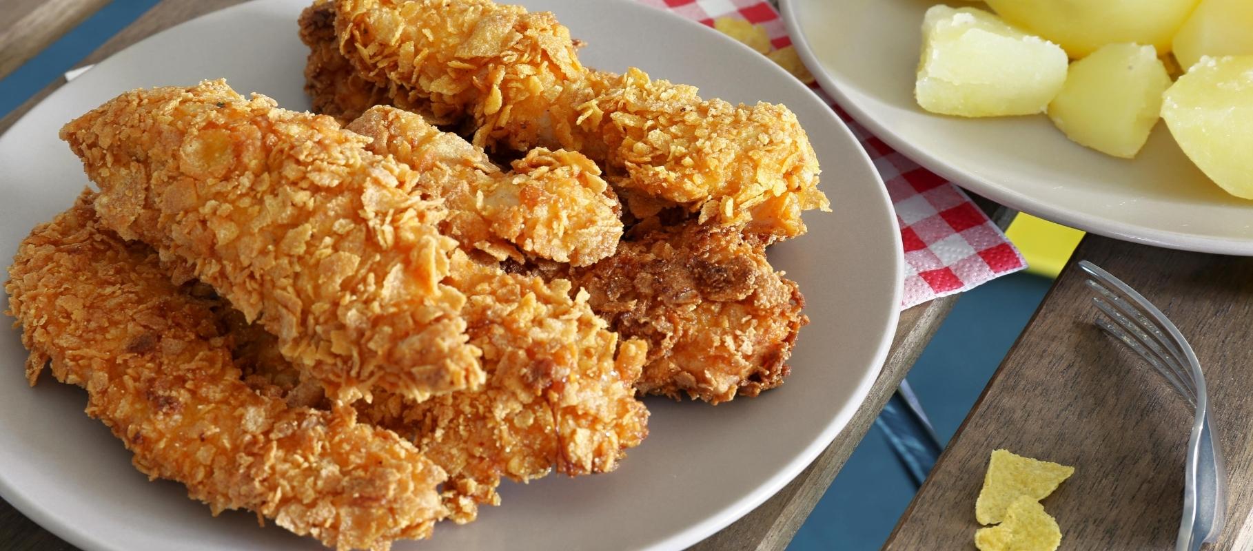 Chicken Strip 5 Pcs with Chips