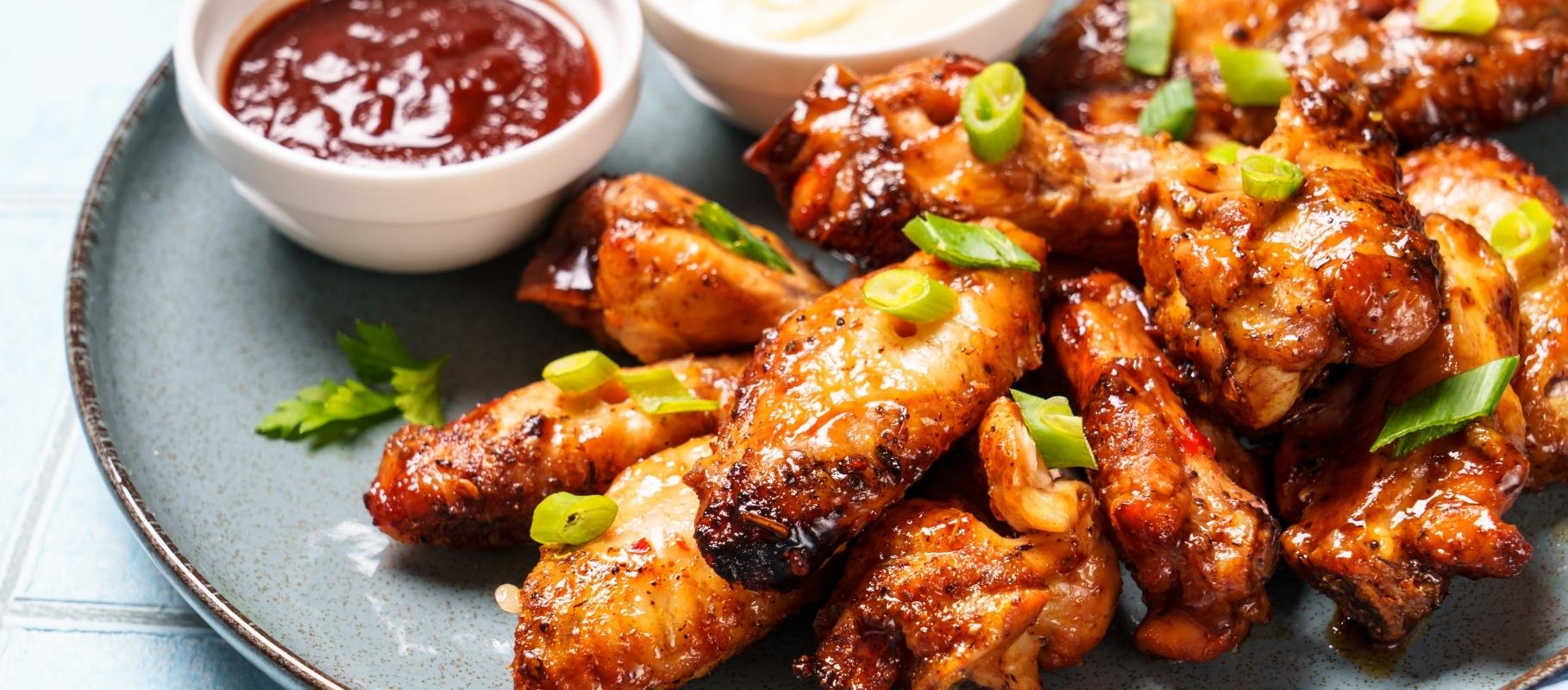 8 Pcs BBQ Wings
