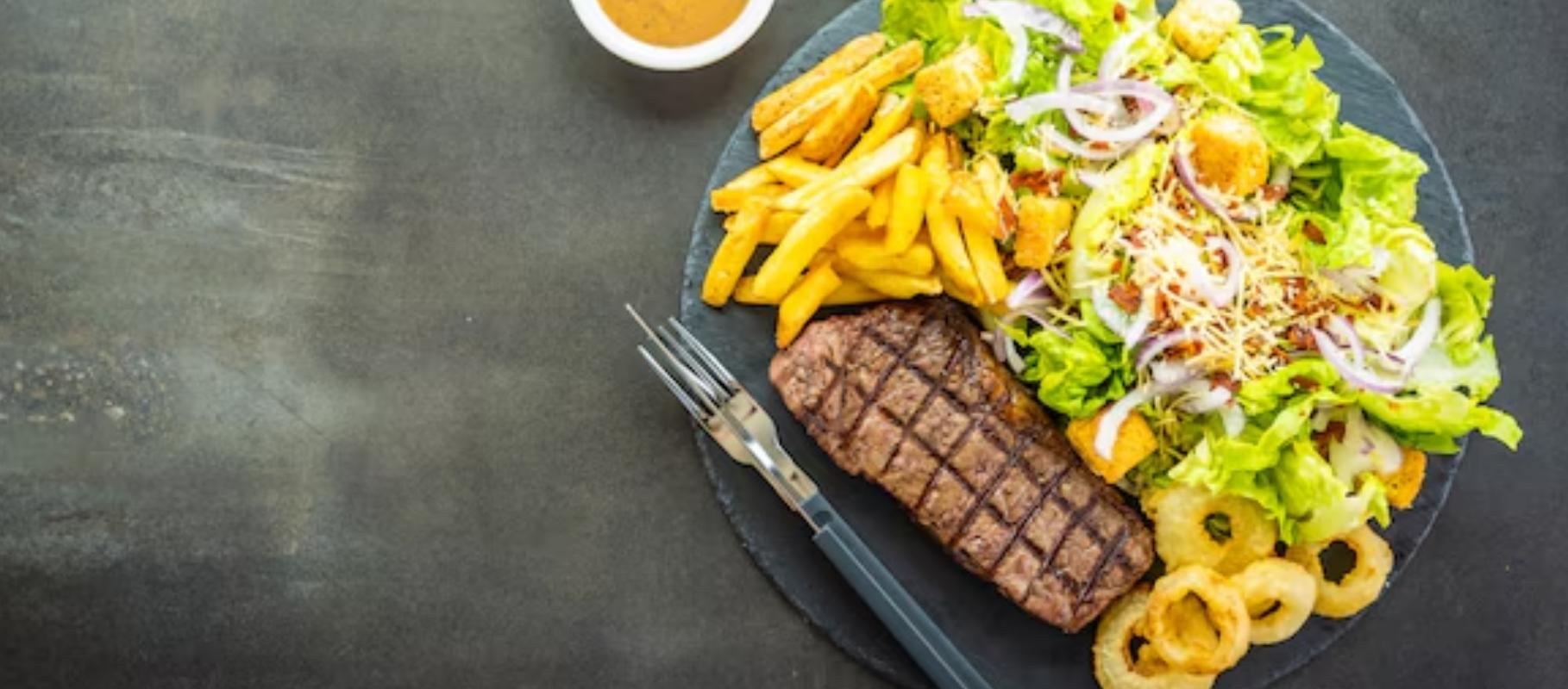 Beef and Onion  with Chips